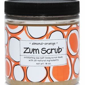 Zum by Indigo wild almond orange body scrub